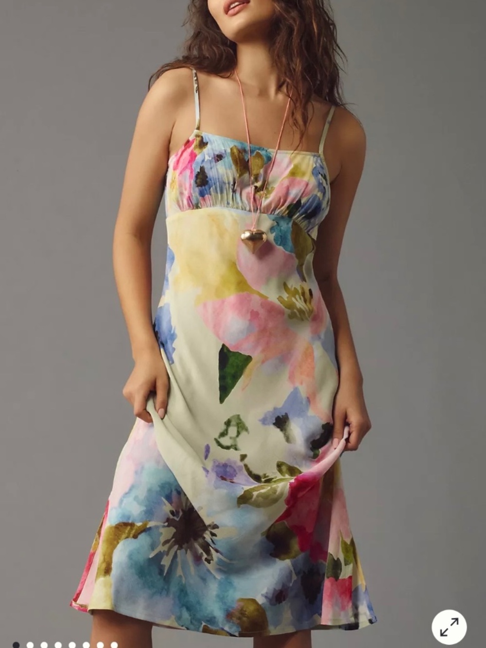 Anthropologie Conditions Apply Sleeveless Slim Midi Dress size 2x